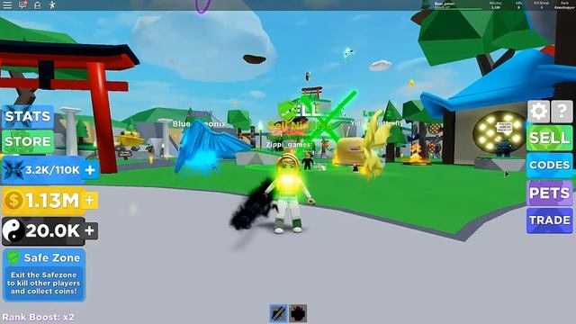 КОДЫ НА СИМУЛЯТОР ЛЕГЕНДА НИНДЗЯ РОБЛОКС! CODES Ninja Legends roblox смотреть онлайн