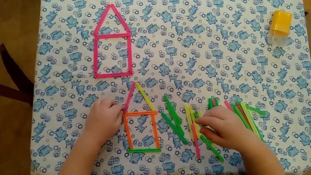 РАЗВИТИЕ МОТОРИКИ РУК С ПОМОЩЬЮ СЧЕТНЫХ ПАЛОЧЕК смотреть онлайн