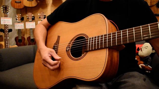 NEW/LAG Guitars T170D NAT@guitarshoptantan смотреть онлайн