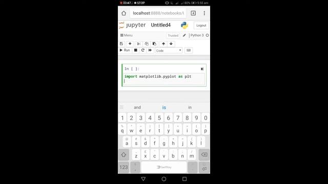 how to install matplotlib in pydroid 3 смотреть онлайн