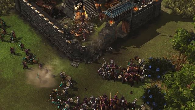 Stronghold Warlords - Release Date Trailer смотреть онлайн