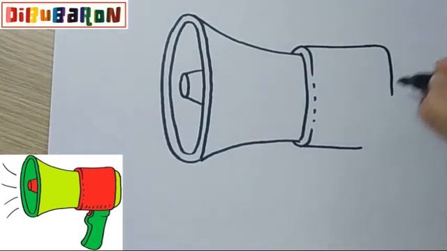 Como dibujar UN ALTAVOZ O PARLANTE paso a paso y MUY FACIL - Dibujos para Colorear смотреть онлайн