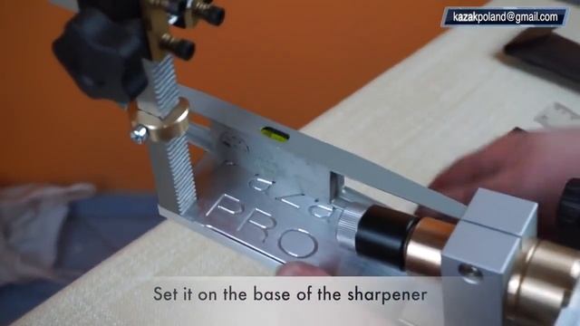 Customizing analog protractor for knife sharp. systems "Kazak UBR" and "Kazak PRO" (ENGLISH SUBS.) смотреть онлайн