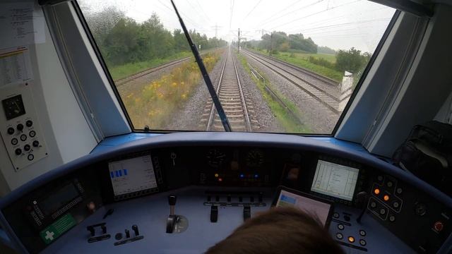 Führerstandsmitnahme S-Bahn München S3 Ostbahnhof - Mammendorf BR423 смотреть онлайн