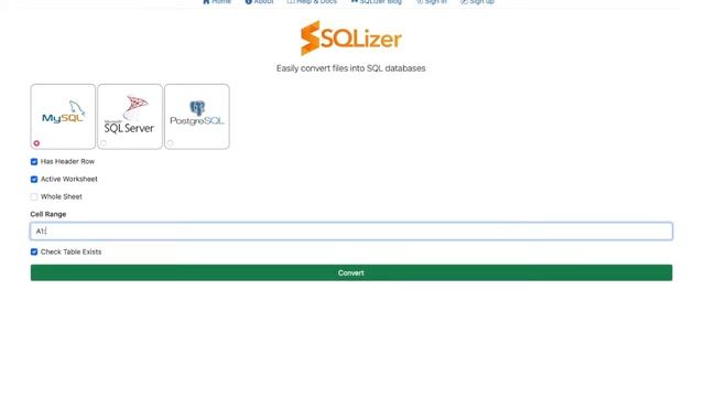 Convert an Excel XLS/XLSX file to a SQL Database in 30 seconds смотреть онлайн