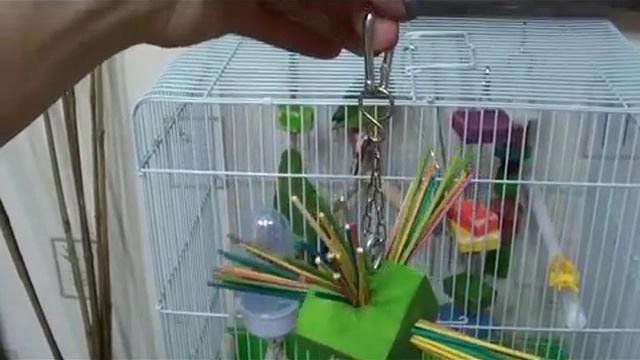 РУЧНАЯ РАБОТА!!!Игрушки из натуральных материалов для птиц!