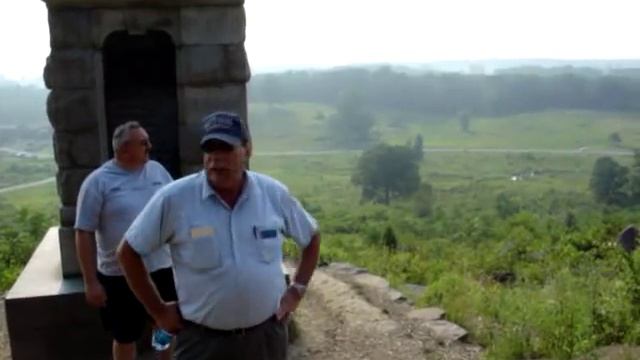 Gettysburg - Little Round Top - by tour guide Gary Kross - this guy is captivating смотреть онлайн