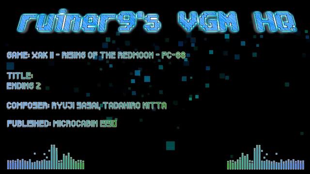 Xak II - Rising of the Redmoon PC-88 OST- Ending 2 смотреть онлайн