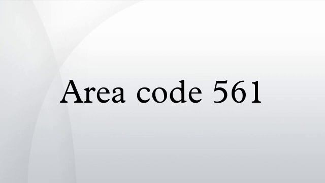 Area code 561 смотреть онлайн