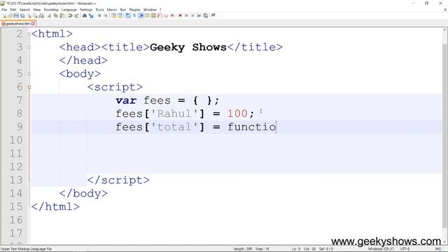 Object Literal in JavaScript (Hindi) смотреть онлайн