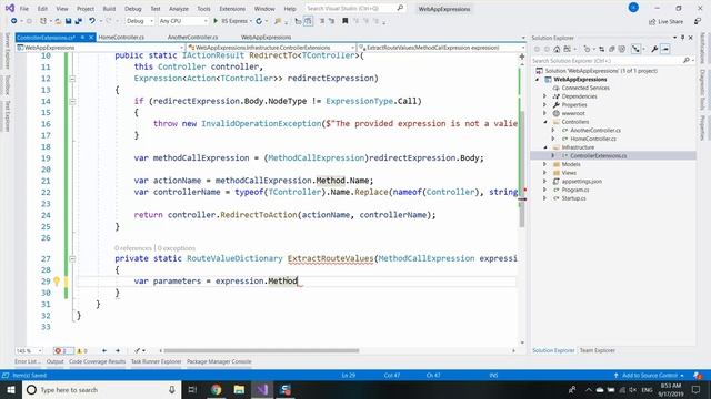 Using C# Expression Trees in ASP.NET Controllers (A PRACTICAL EXAMPLE) смотреть онлайн