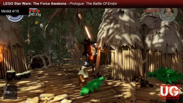 LEGO Star Wars: The Force Awakens - Prologue - The Battle Of Endor Minikit Guide смотреть онлайн