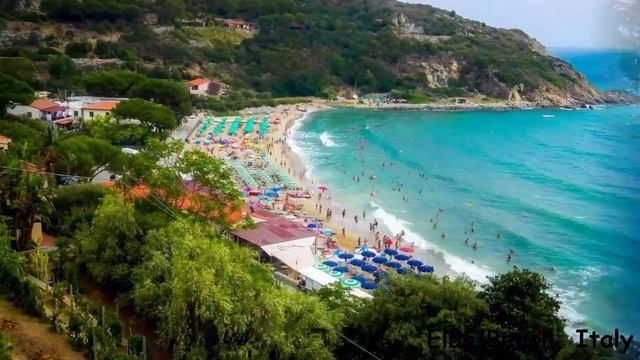 Elba Island Most Beautiful Beaches, Tuscan Archipelago, Italy 2017 смотреть онлайн