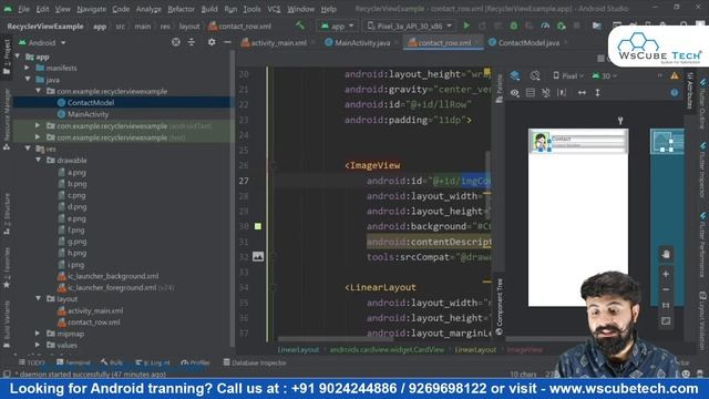 Android Recycler View Complete Video 1 Hour | Android Tutorial in Hindi смотреть онлайн