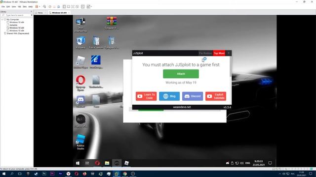 Проверка JJsploit на вирусы / Roblox Эксплоиты смотреть онлайн