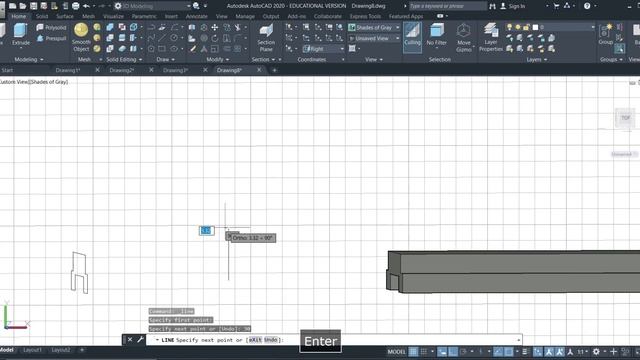 AutoCAD 2020 Basic to Advance Tutorial : Exercise -9 (3 D Modelling) смотреть онлайн