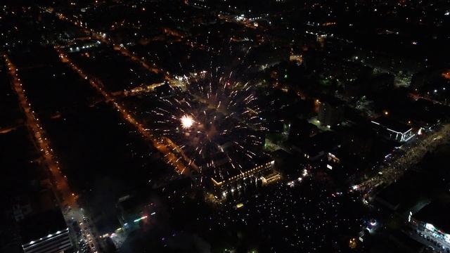 САЛЮТ С ВЫСОТЫ день города Павловский Посад. 2022г. смотреть онлайн