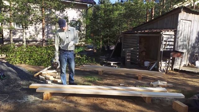 Как собрать стропильную систему, монтаж гидроветрозащиты и обрешетки крыши. 3 серия смотреть онлайн