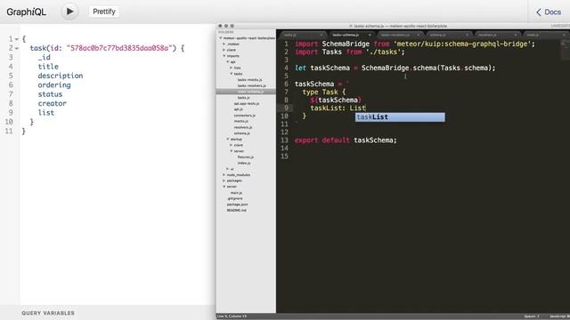 Meteor: Simple Schema - GraphQL Bridge смотреть онлайн