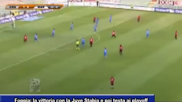 FOGGIA. LA VITTORIA CON LA JUVE STABIA POI TESTA AI PLAYOFF смотреть онлайн