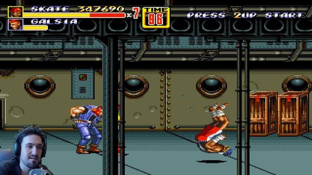 СЕГА СТРИТС ОФ РЕЙДЖ 2 - Streets of Rage 2 Skate / Bare Knuckle 2 Скейт Longplay прохождение смотреть онлайн