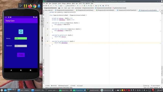 Developing a simple app in Android Studio: Temperature Converter (step 6) смотреть онлайн