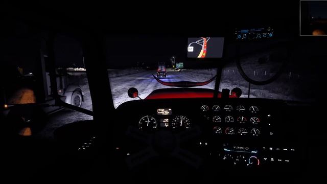 American Truck Simulator /Heavy Haul Rezbilt/Winter/oversized cargo смотреть онлайн