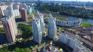 Красногорск с высоты птичьего полета