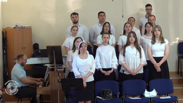 Пение Хора "Коли Дух Господнiй ноповняэ мене", ц. "Евангельская Весть", г. Тирасполь смотреть онлайн