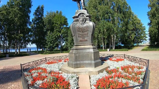 Onegaborg! Карелия! Петрозаводск -онежская набережная! август 2022 года! Парк аттракционов.. смотреть онлайн