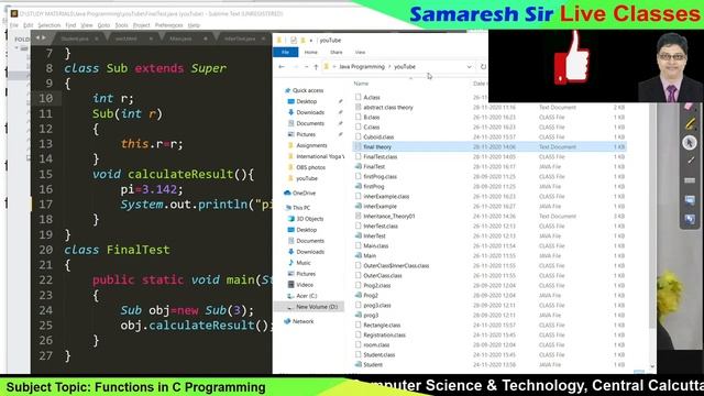 Final variables, methods & Classes with example | Java Programming | Bengali смотреть онлайн