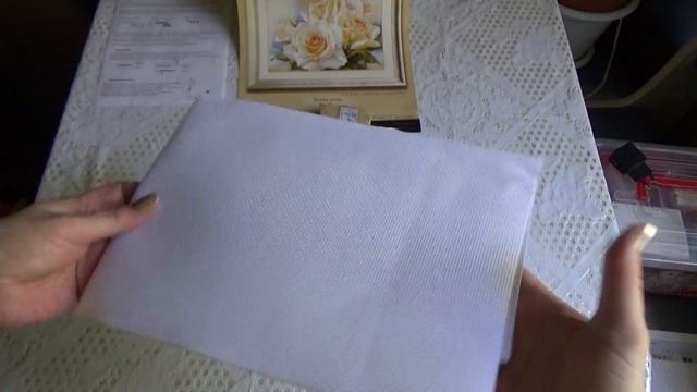 Вышивка. Обзор набора от Алисы. Белые розы ( 2-32 ) смотреть онлайн