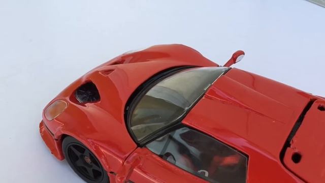 Ferrari F50 GT Burago 1/18 Modified!!! смотреть онлайн