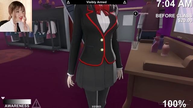 Прохожу миссии в Яндере симулятор / Yandere Simulator смотреть онлайн