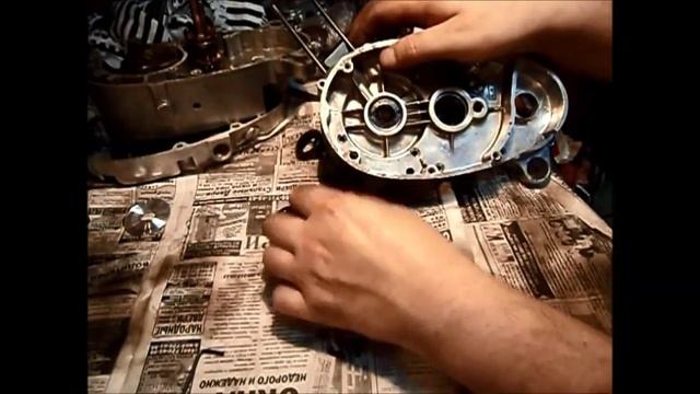 Сборка мотора Ш58 Часть вторая смотреть онлайн