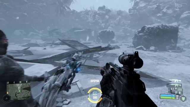 Crysis Миссия 8. Paradise Lost (Потерянный рай) (Прохождение без комментариев)