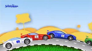 Машинки. Грузовик. Учим фрукты. Учимся считать. Развивающий мультик