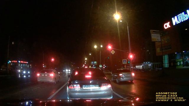 Mio MiVue C333 Ночь смотреть онлайн