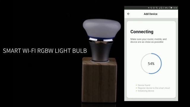 RGB speaker bulb & WIFI smart light bulb смотреть онлайн