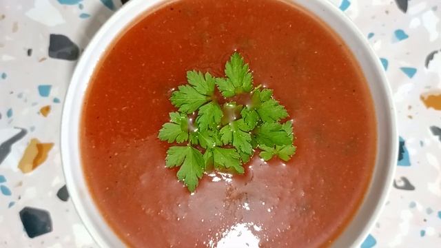Простой и вкусный томатный соус, из свежих томатов. смотреть онлайн