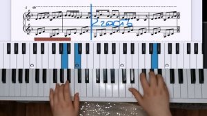 Унесённые призраками - Always With Me | разбор на фортепиано | ноты для начинающих