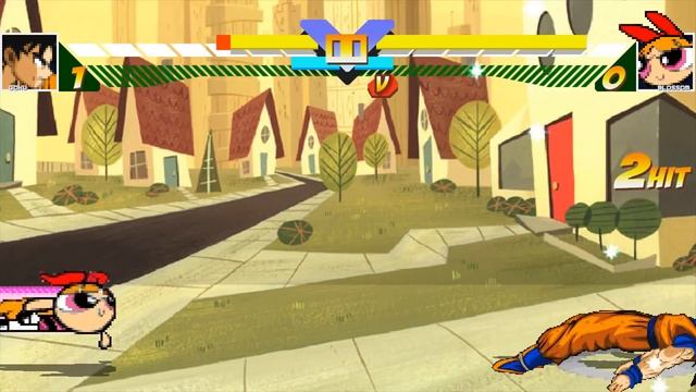 Goku (Dragonball Z) vs Blossom (Powerpuff Girls) - Ultimate Mugen Fight 2016 смотреть онлайн