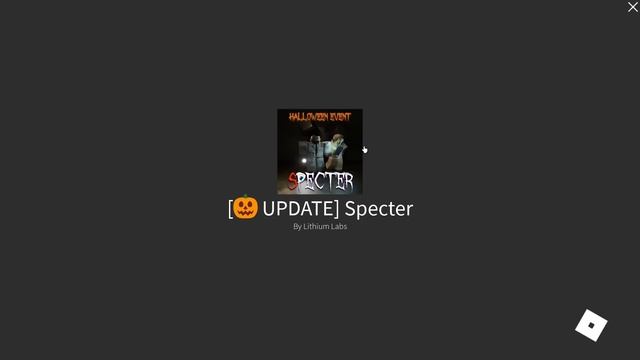 Хэллоуинское Событие в Specter???/Roblox смотреть онлайн