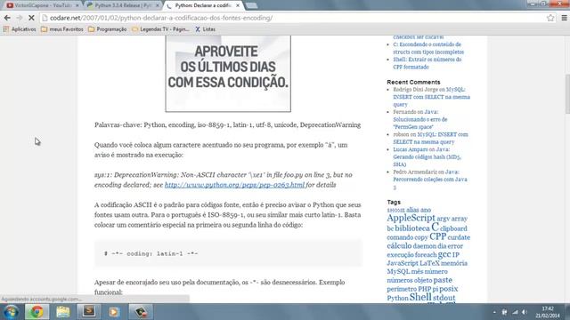 [VIDEO-AULA] Python #1 - Introdução Ao Python смотреть онлайн