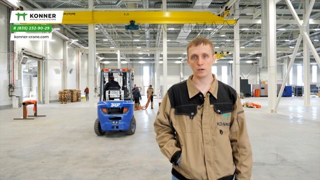 Процесс проведения статических и динамических испытаний кранов на заводе Татлифт. смотреть онлайн