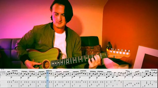 Cloudbusting - Kate Bush (Solo Guitar Arrangement with Notation and Tab) смотреть онлайн