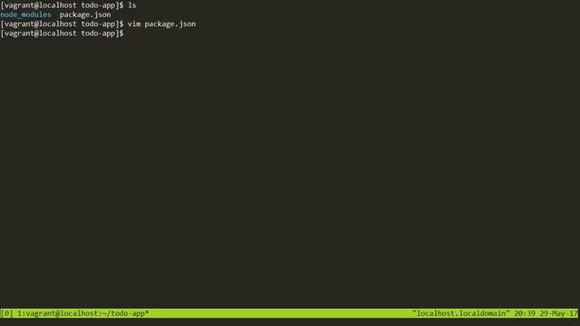 Local installation of node modules смотреть онлайн