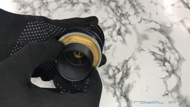 Донный клапан без перелива Royal Art AR-097BM смотреть онлайн