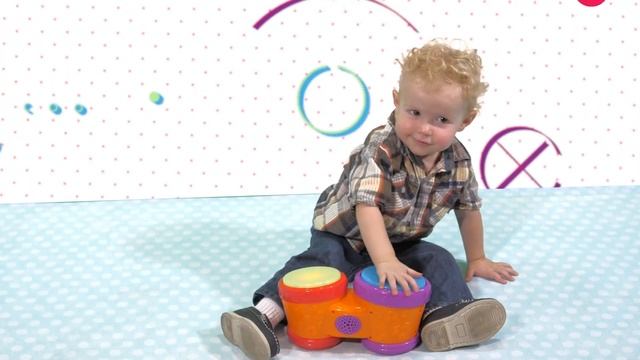 Winfun Groovy Baby Bongo Drums For Baby смотреть онлайн