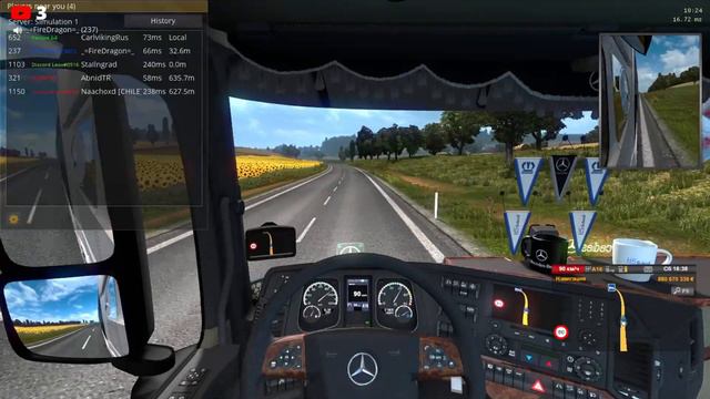 🔴Euro Truck Simulator 2 Multiplayer | Покатухи🔴 смотреть онлайн